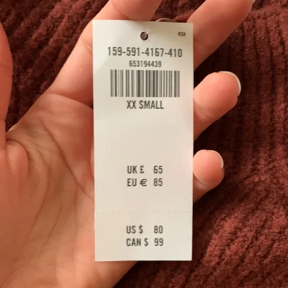 A&F Long Sleeve Mini Sweater Dress - Picture 4 of 5